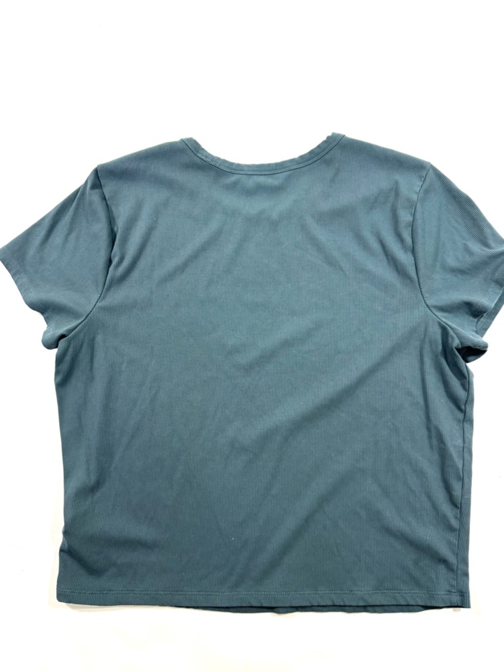 Athleta Signature Rib Crop Tee Shirt - Picture 2 of 6